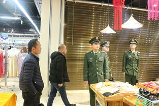 武陵源消防大队为旅游商品各大卖场 体检